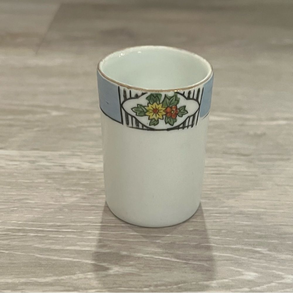 Vintage Hand Painted Noritake Toothpick Holder